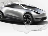 Ранние эскизы намекают на дизайн Robotaxi (Источник изображения: Tesla)