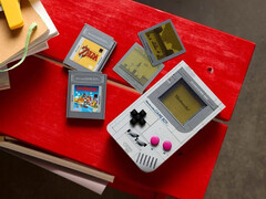 Lego Game Boy поставляется с картриджами для сборки Super Mario и Zelda в коробке. (Источник изображения: Lego)