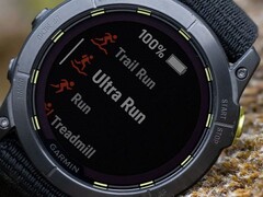 Смарт-часы Garmin Enduro 3 имеют дизайн, похожий на Enduro 2 (вверху). (Источник изображения: WinFuture)