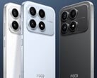Компактный Poco X8s в белом, черном и синем цветах