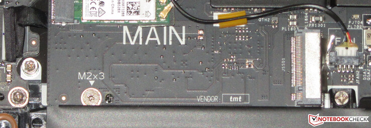 Свободный слот для второго NVMe SSD