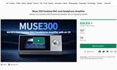 Состояние финансирования проекта Muse 300 на Kickstarter по состоянию на 30 июня 2026 года