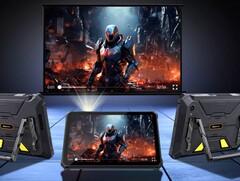 Active 12 Pro: Прочный планшет поставляется с проектором. (Источник изображения: Blackview)