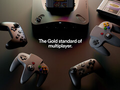 Analogue 3D поддерживает классические проводные контроллеры N64 и беспроводные контроллеры. (Источник изображения: Analogue)