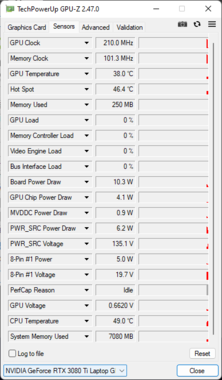 GPU-Z - Nvidia GeForce RTX 3080 Ti