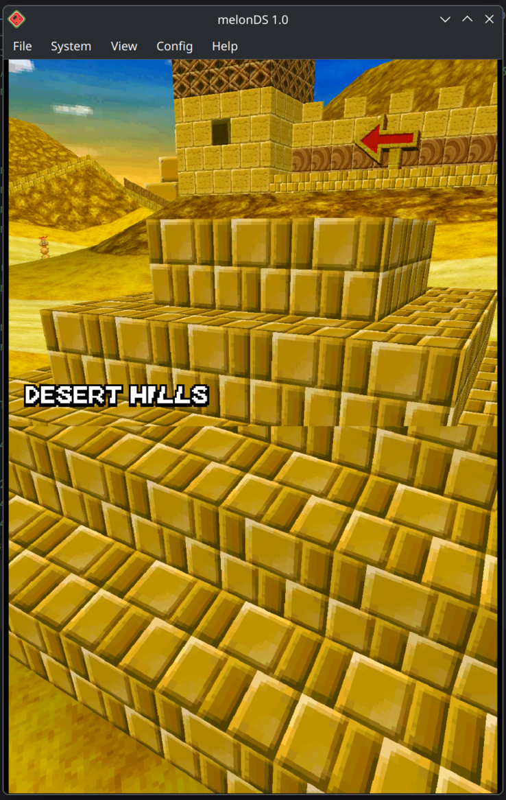 скриншот бета-версии melonDS 1.0 (Источник изображения: Arisotura - разработчик melonDS)