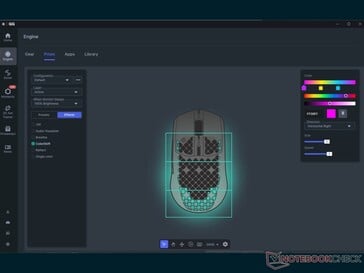 Призма в SteelSeries GG для настройки освещения.