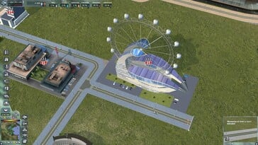 На изображении: скриншот игрового процесса из игры «City Life 2008».
