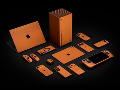 Кожа Dbrand Cosmic Orange доступна для широкого спектра устройств. (Источник изображения: Dbrand)