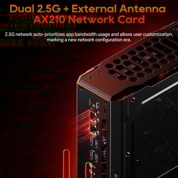 Godz имеет два порта Ethernet (Источник изображения: Aoostar)