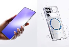 RedMagic 11 Pro+ имеет современный дизайн с видимым водяным охлаждением. (Источник изображения: Nubia)