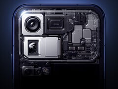 Смартфоны Xiaomi 18 Pro будут оснащены основной и телеобъективной камерами с разрешением 200 Мп. На снимке: рекламное изображение, демонстрирующее внутреннее устройство камеры.