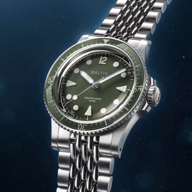 Baltic Aquascaphe MK2 обладает водонепроницаемостью 200 м (20 бар) (Источник изображения: Baltic)