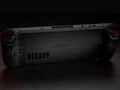 Вид сзади на Steam Deck OLED