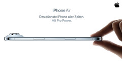 Apple недавно компания представила iPhone Air - самый тонкий iPhone в истории. (Источник изображения: Apple)