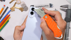 S25 Edge. (Источник изображения: JerryRigEverything с YouTube)