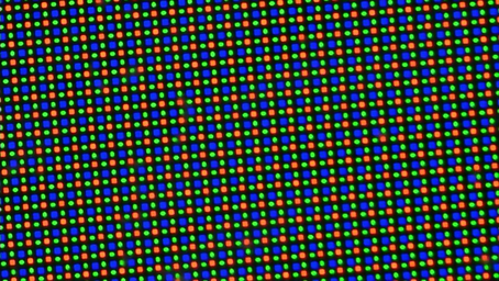 Структура пикселей RGGB