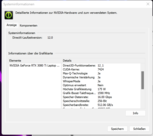 Nvidia system info