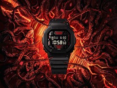 Часы Casio x Stranger Things (на фото DW-5600STT-1) теперь доступны в Великобритании. (Источник изображения: Casio)