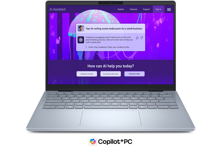Dell 4 Plus - это ПК с функцией CoPilot+. (Источник изображения: Dell)