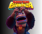 Обиженный Донки Конг изображен под логотипом Donkey Kong Bananza (Источник изображения: Nintendo of America с правками)