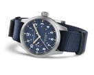 Часы Hamilton Khaki Field Power Reserve диаметром 40 мм с синим циферблатом