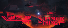 Обновление Microsoft Flight Simulator 2024 "Stranger Things" оживляет Хокинса с помощью сюжетных вертолетных миссий, вдохновленных сериалом Netflix. (Источник изображения: Microsoft Flight Simulator)