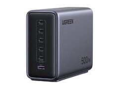 Станция быстрой зарядки Nexode 500W GaN - это зарядное устройство Ugreen с самой высокой выходной мощностью. (Источник изображения: Ugreen)