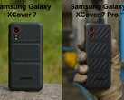 Мы сравниваем более дешевый Samsung Galaxy XCover 7 с XCover 7 Pro. (Источник изображения: Florian Schmitt/Notebookcheck)