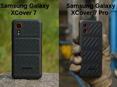 Мы сравниваем более дешевый Samsung Galaxy XCover 7 с XCover 7 Pro. (Источник изображения: Florian Schmitt/Notebookcheck)