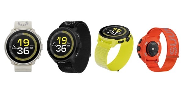 Часы Suunto Run можно приобрести в четырех цветах, все они имеют текстильные ремешки. (Источник изображения: Suunto)