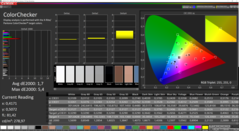 CalMAN ColorChecker (после калибровки)