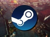 Изображение с логотипом Steam и игрой «Expeditions: Rome», на которую в настоящее время действует скидка 75 %.