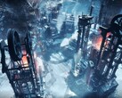 Изображение, показывающее город в Frostpunk.