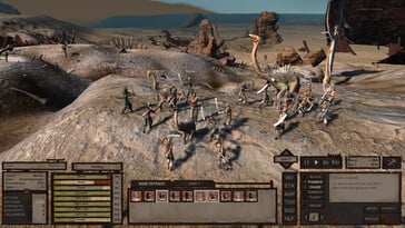 На картинке: Скриншот игрового процесса из игры Kenshi.