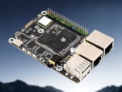 Lyra Pi - это новый одноплатный компьютер. (Источник изображения: Luckfox)