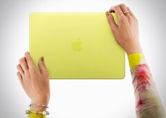 MacBook Neo имеет красочный алюминиевый корпус, который легко открывается.