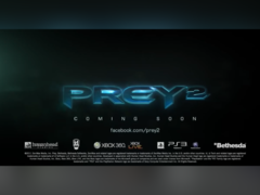 Рекламный арт, демонстрирующий логотип отмененной игры Prey 2 (источник изображения NeoGamer YouTube)