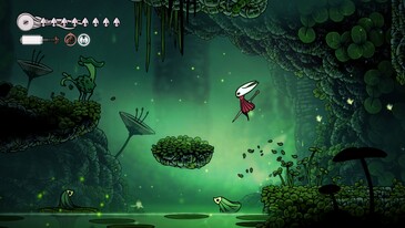 Показан геймплей платформы Silksong (Источник изображения: Steam)