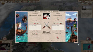 На изображении: скриншот игрового процесса из игры «Aggressors: Ancient Rome».