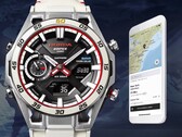 Часы ECB-2300HR-1A от Casio (на фото) - это специальная модель, разработанная совместно с компанией Honda. (Источник изображения: Casio)
