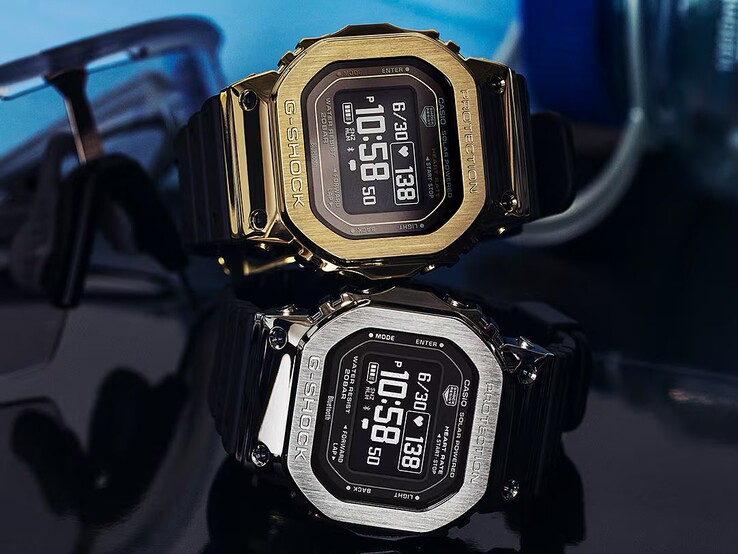 G-Shock GM-H5600-1 (внизу) и GM-H5600-9 (вверху)