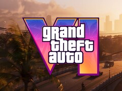 Логотип на фоне трейлера GTA 6 (Источник изображения: Rockstar Games с правками)