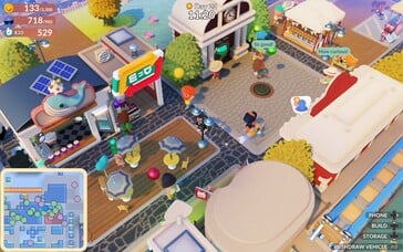 На изображении: скриншот игрового процесса из игры «Go-Go Town!».