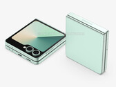 По слухам, Samsung собирается использовать старые флагманские компоненты в Galaxy Z Flip 'Fan Edition'. (Источник изображения: OnLeaks &amp; Sammy Guru)