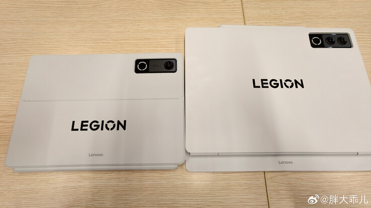 Более крупный планшет Legion рядом с Tab Gen 5