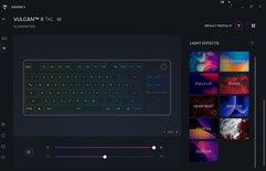 Программное обеспечение клавиатуры Turtle Beach Vulcan II TKL Настройки RGB-подсветки
