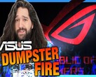 Видео-тизер Asus dumpster fire (Источник изображения: GNCA на YouTube)
