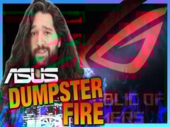 Видео-тизер Asus dumpster fire (Источник изображения: GNCA на YouTube)
