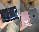 Surface Duo 'Andromeda' в одном из цветов своего прототипа. (Источник изображения: Goofish)